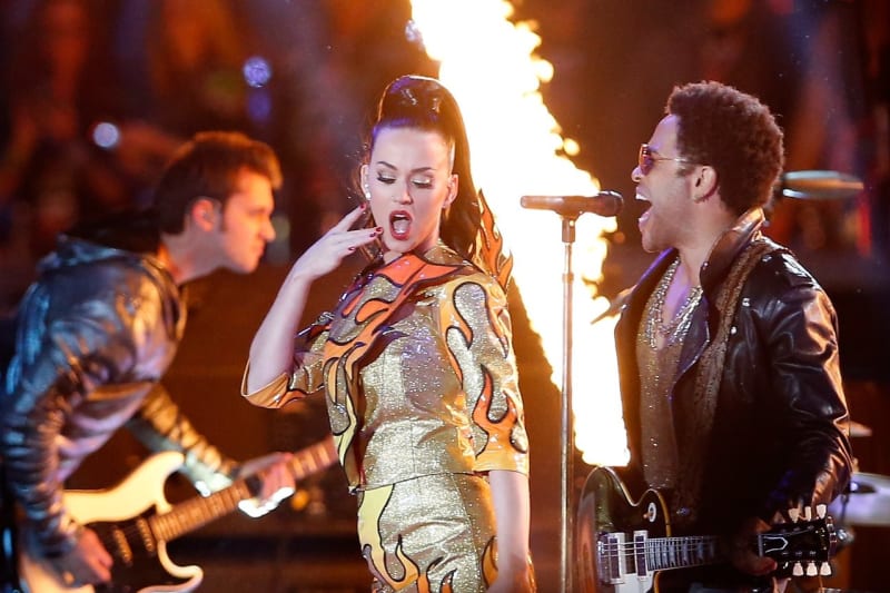 Katy Pery zářila se svou show na Super Bowl