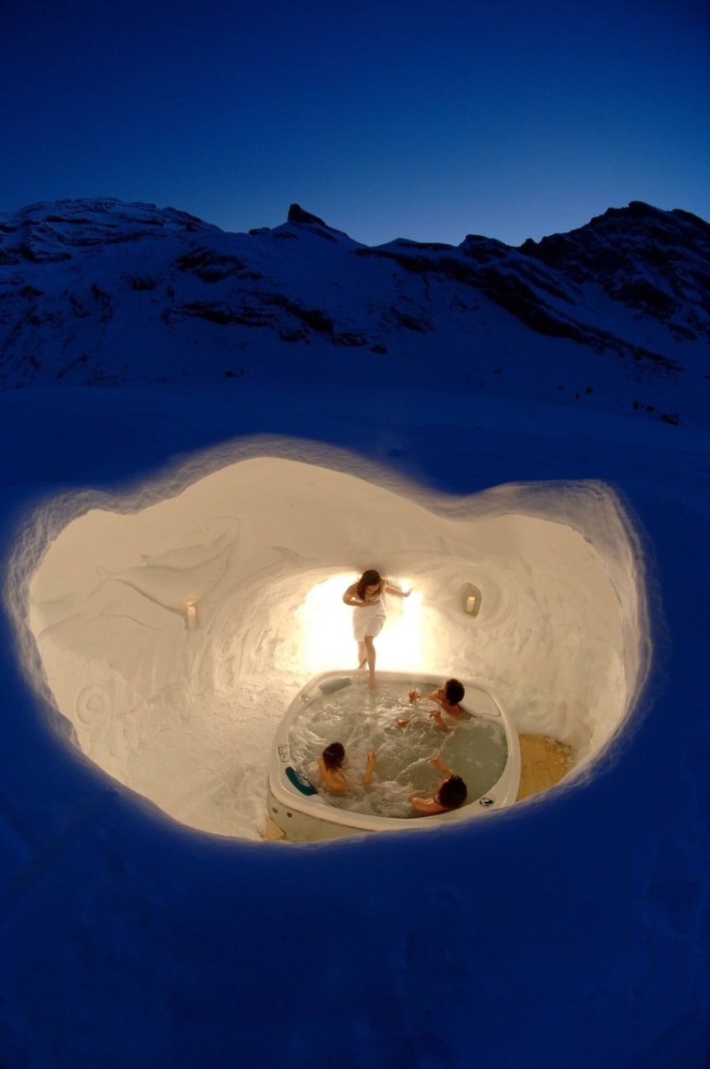Švýcarský iglú hotel - Obrázek 3