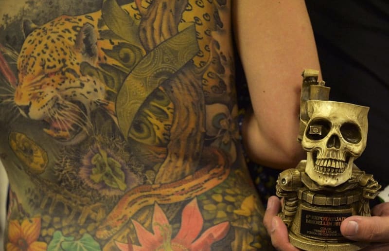 Festival tetování Expotattoo v Kolumbii - Obrázek 15