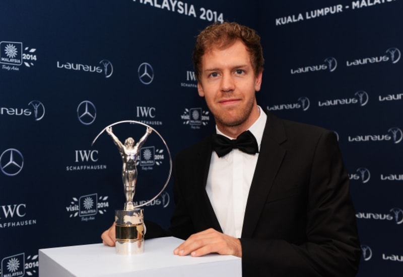 Německý pilot formule 1 Sebastian Vettel, americká plavkyně Missy Franklinová a fotbalisti Bayernu Mníchov získali hlavní ceny v prestižní anketě Laureus pro nejlepší světového sportovce roku 2013.