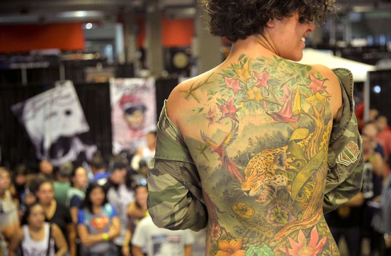 Festival tetování Expotattoo v Kolumbii - Obrázek 6