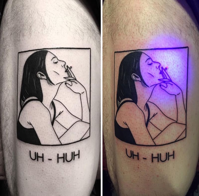 Fosforová tetování, která vyniknou až pod UV lampou 17
