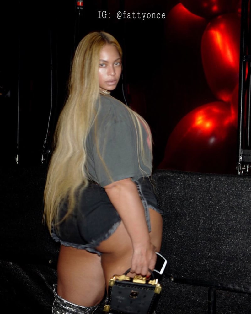 Beyoncé jako obézní machna 8