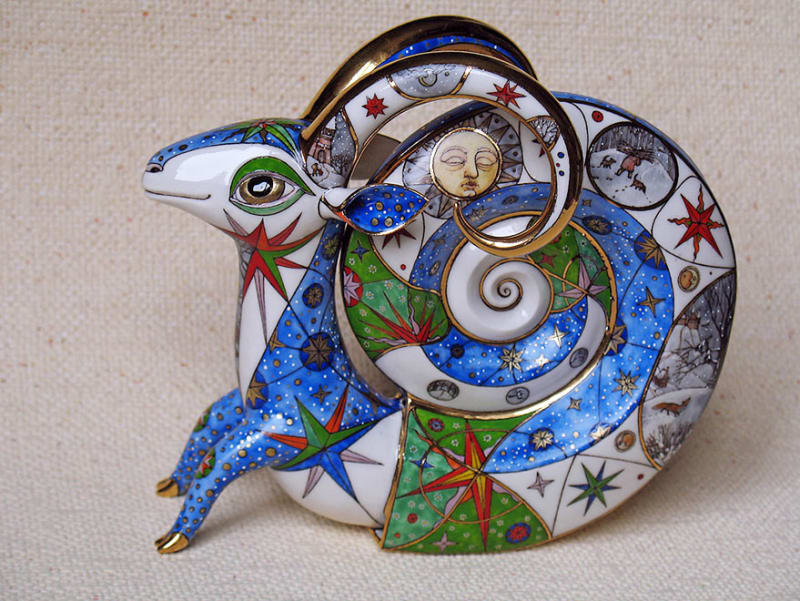 Dva ukrajinští umělci vytvářejí krásná díla z porcelánu! - Obrázek 6