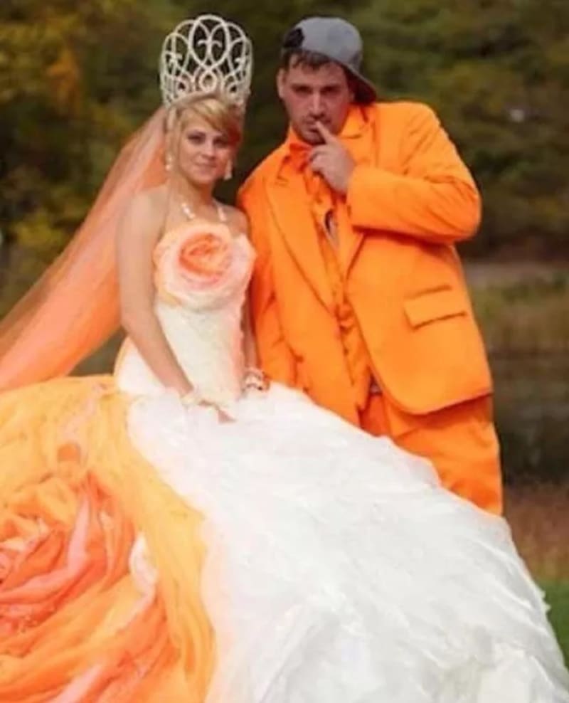 Nejhorší svatební šaty 8