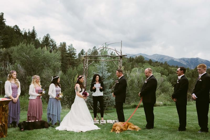 V den svatby byl přítomen nejen Charlie, ale i další čtyři Kellyini psi