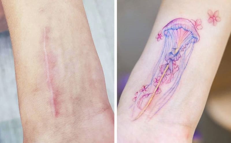 Tetování, která dokonale zakrývají vady kůže 4