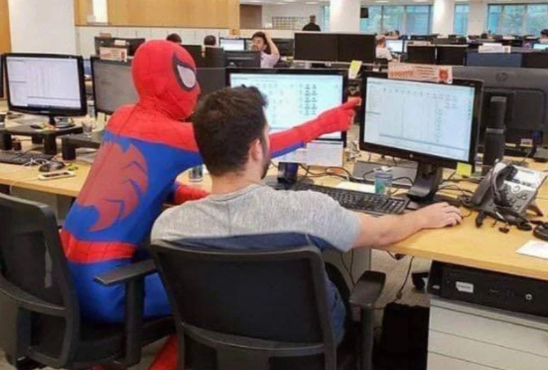 Spider-Man v práci 2