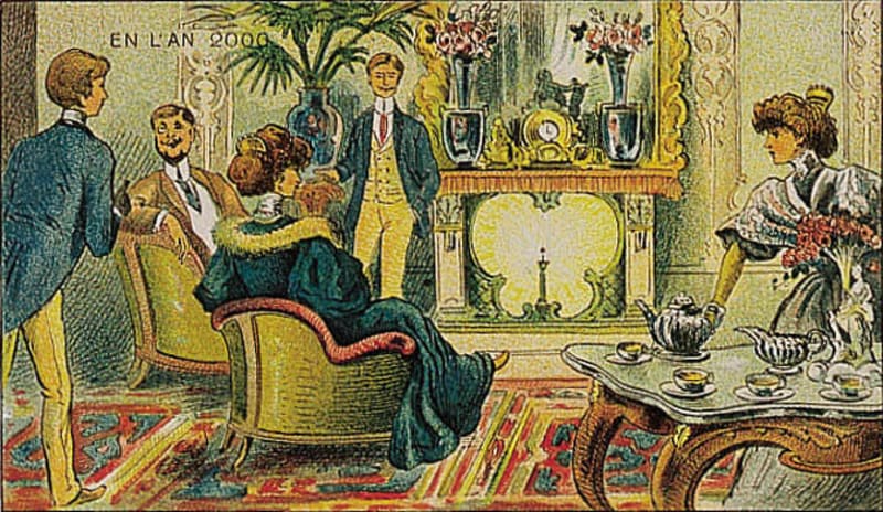 Současnost podle ilustrací z počátku 20. století.