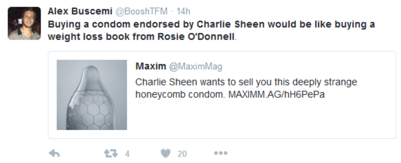 Charlie Sheen propaguje kondomy - Obrázek 2