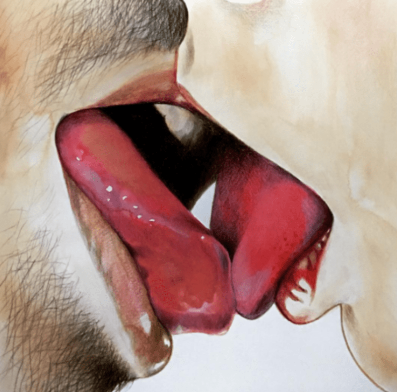 Ilustrace ukazující intimitu v páru 4
