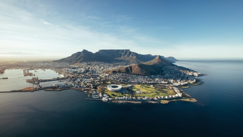 Kapské město - nejbohatší město Afriky, oproštěné od vlivů západu i východu