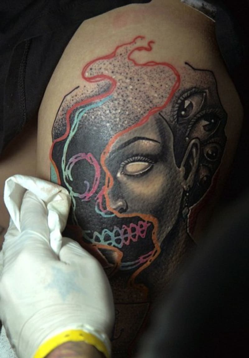 Festival tetování Expotattoo v Kolumbii - Obrázek 14