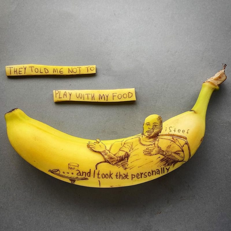 Umění z banánů