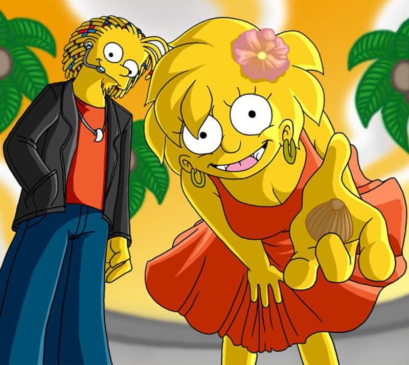 Líza a Bart Simpsonovi
