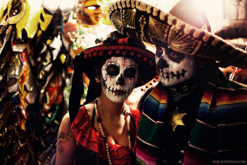 Dia De Los Muertos Festival (vznikl v Mexiku)