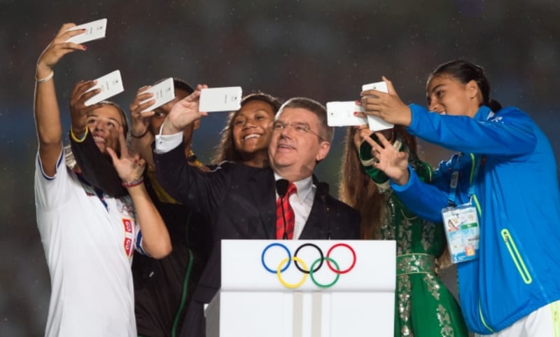 Nejlepší selfie roku 2014 - zahájení olympijských her mládeže