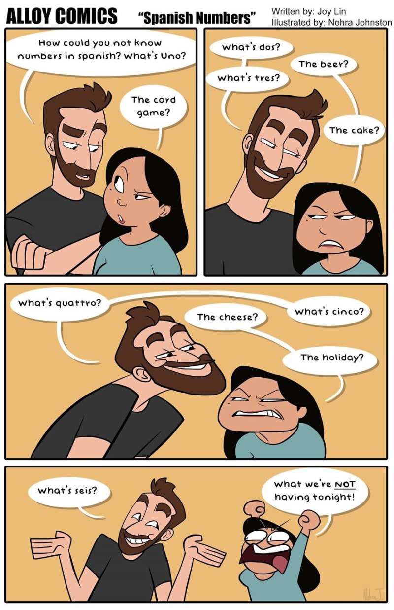Vtipný komiks o manželství 3