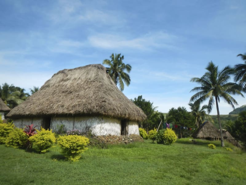 Vesnice Navala leží na největším ostrově Fidži, na ostrově Viti Levu