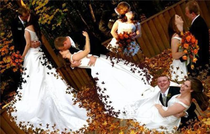 Nejděsivější svatební fotografie - Obrázek 7
