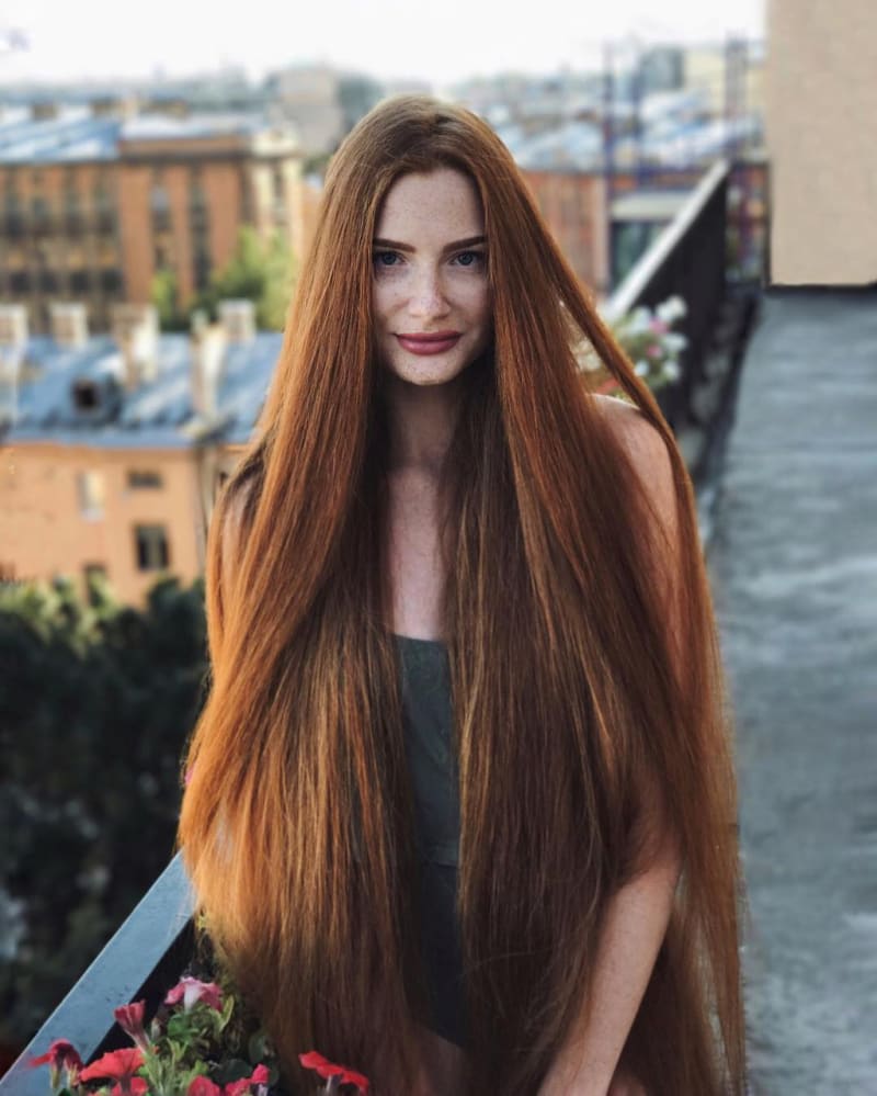 Ruská modelka má vlasy jako Locika - Obrázek 1