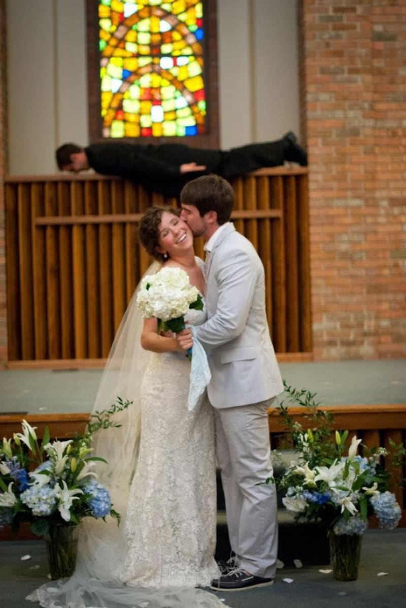 12 nejlepších svatebních fotobomb - Obrázek 5