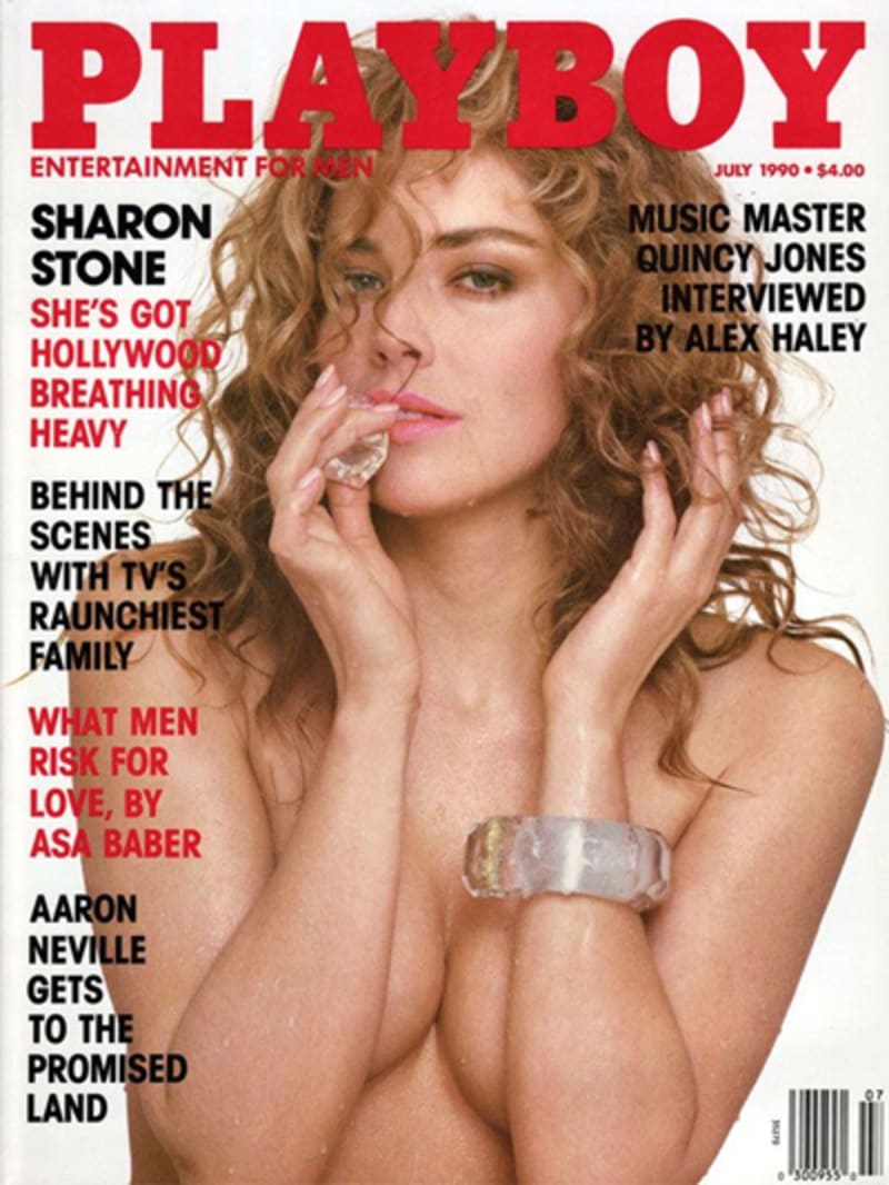 V minulosti už Sharon Stone pózovala třeba pro Playboy