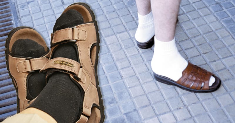 Ponožky v sandálech - Obrázek 7