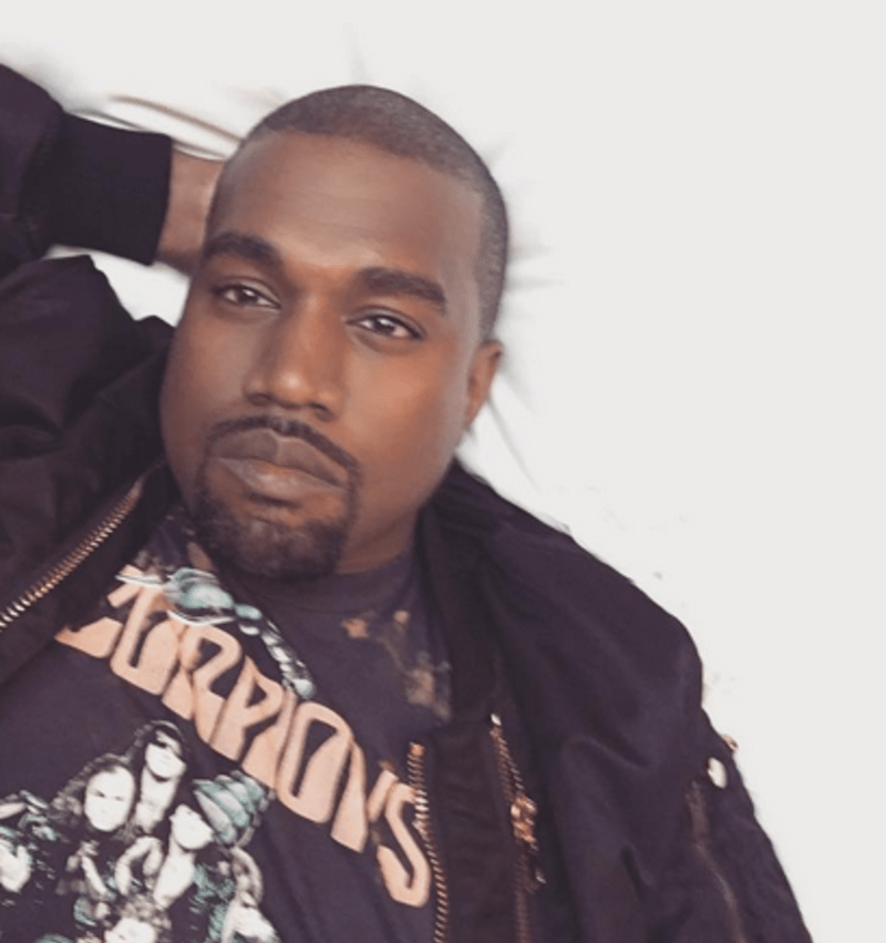 Kanye West s normální hlavou