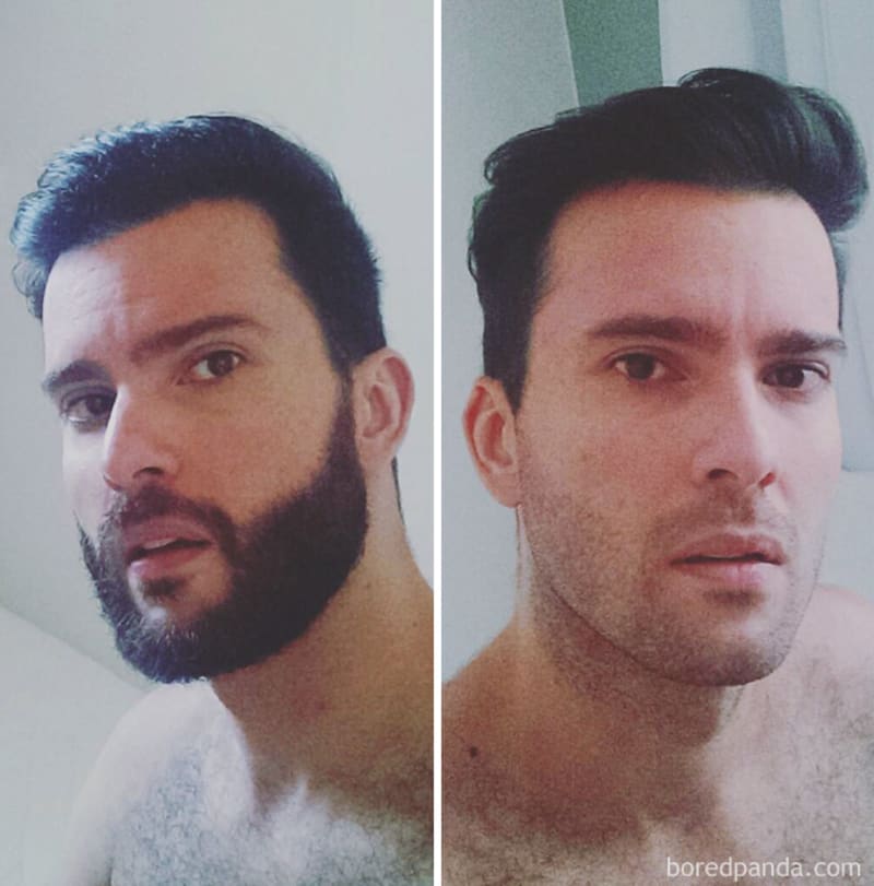 Proměny mužů s vousy  3