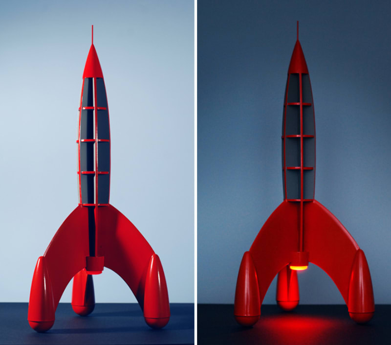 Designér používá k výrobě raket nechtěný nábytek