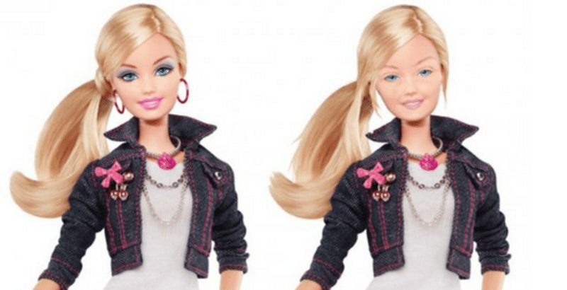 Dokonce i Barbie je bez něj k nepoznání