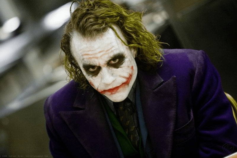 Slavný Joker od Heatha Ledgera