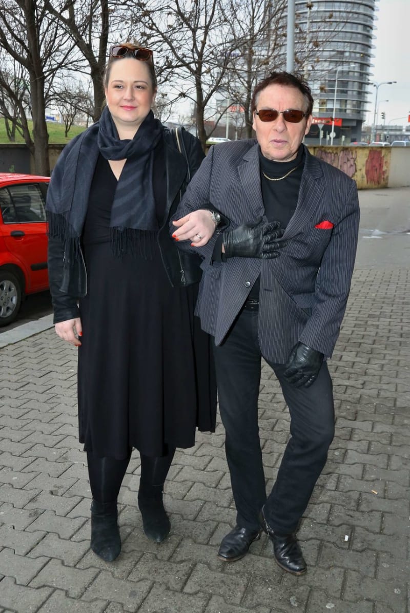 Jan Saudek s manželkou Pavlou