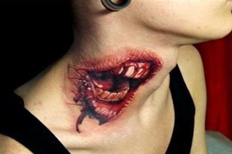 Opravdu děsivá tetování - Obrázek 9