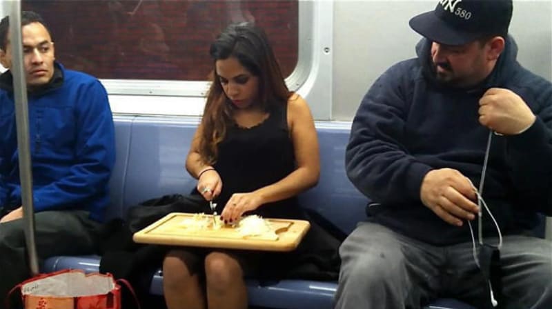 15 nejdivnějších lidí v metru - Obrázek 13
