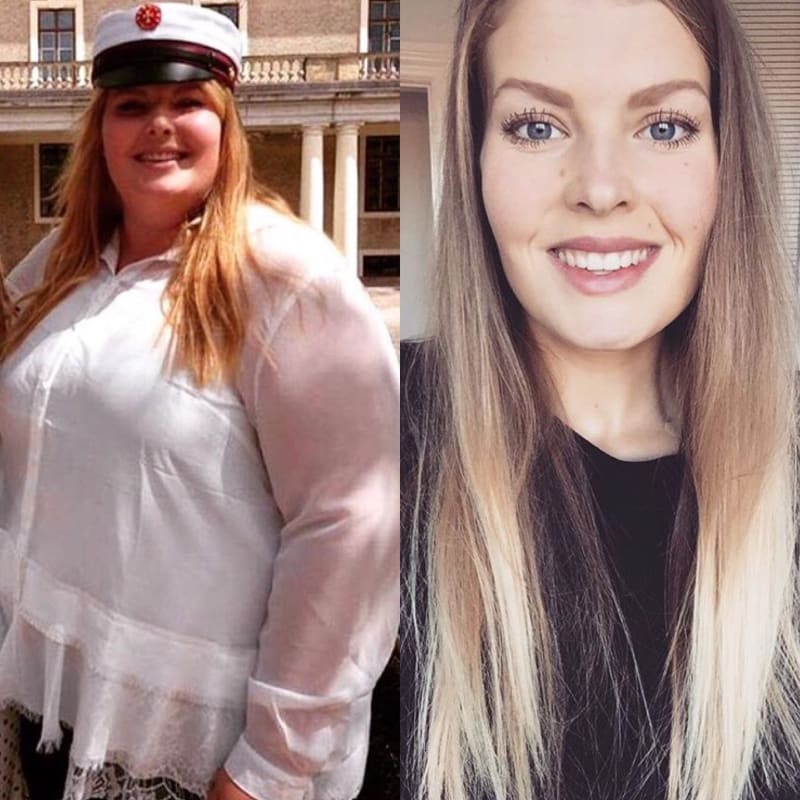 Neuvěřitelné proměny obličejů lidí po zhubnutí 13