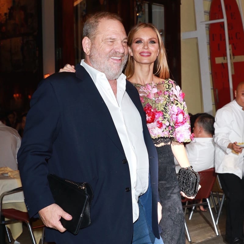 Harvey Weinstein a jeho manželka