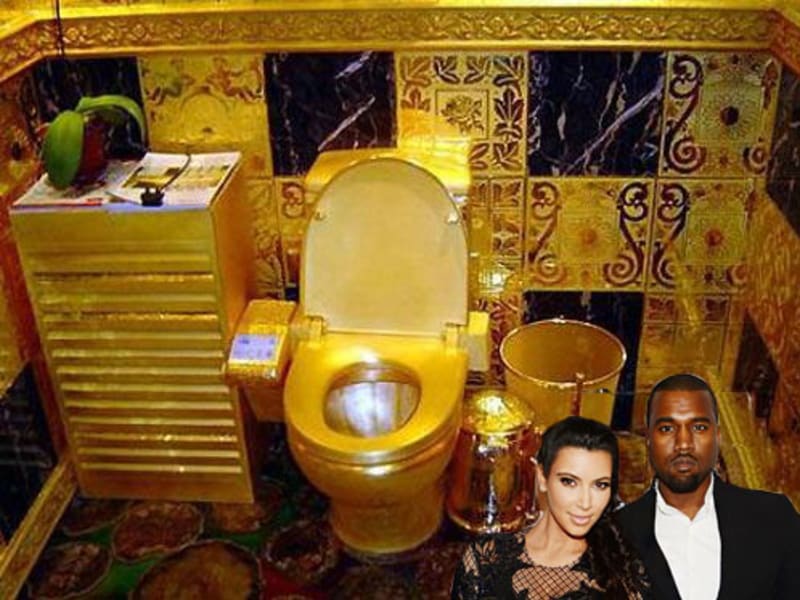 A takový záchůdek mají doma Kim Kardashian a Kanye West.
