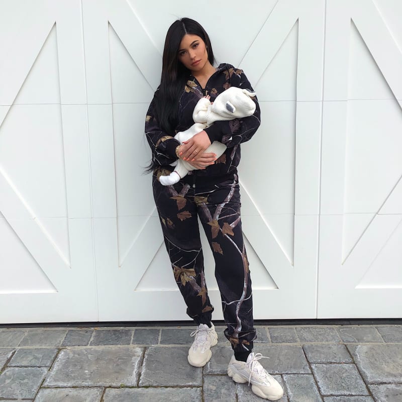 Kylie Jenner a 1 měsíc od narození Stormi Jenner