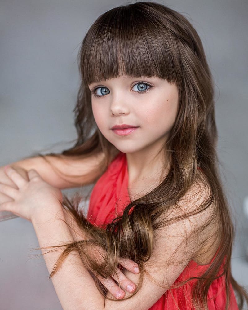 Anna Knyazeva - nová nejkrásnější holčička na světě 5