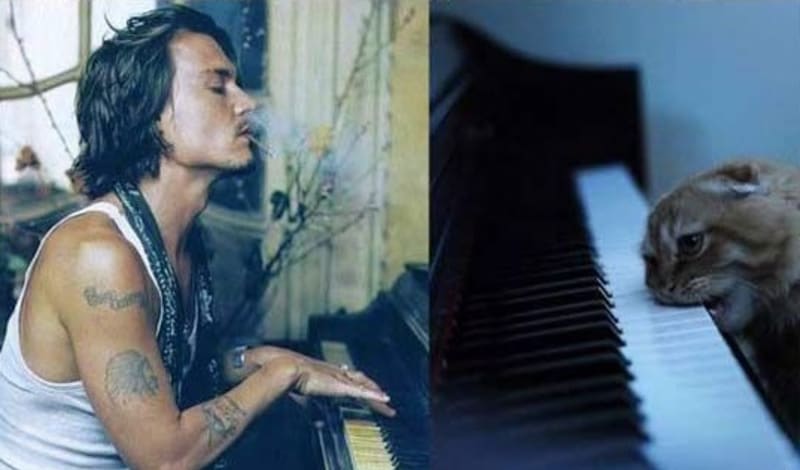 Hraní na klavír je sexy...