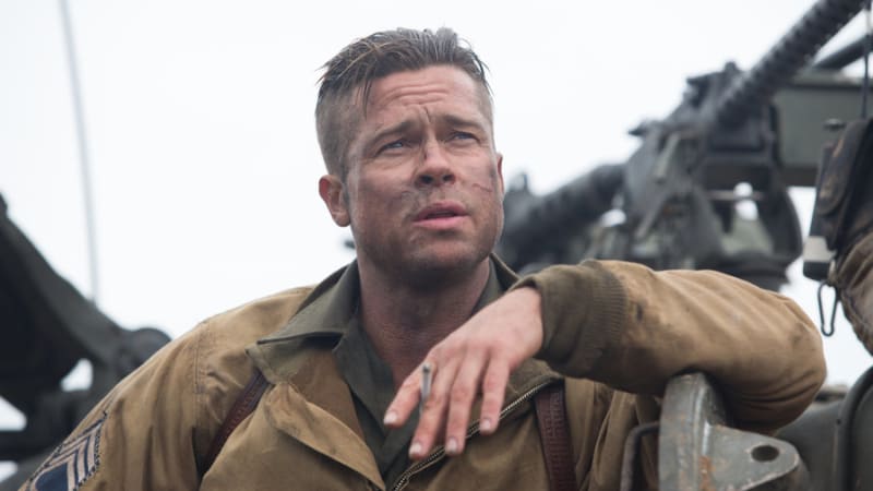 Brad Pitt ve filmu Fury (2014)