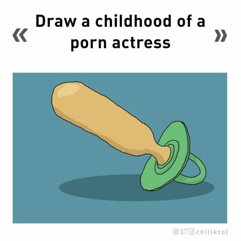 Nakresli dětství pornohvězdy