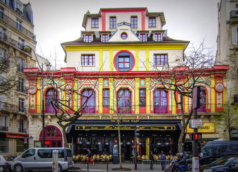 Legendární koncertní sál Bataclan v paříži.