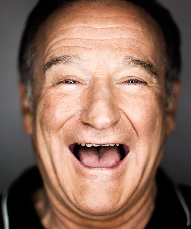 Svou komplikovanou psychiku vyvazoval Robin Williams humorem.
