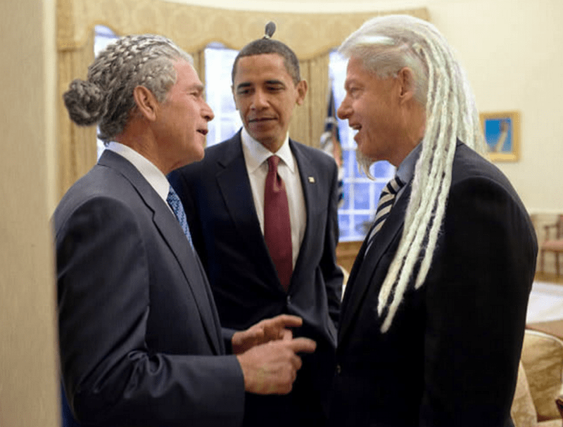 Bush, Obama, Clinton