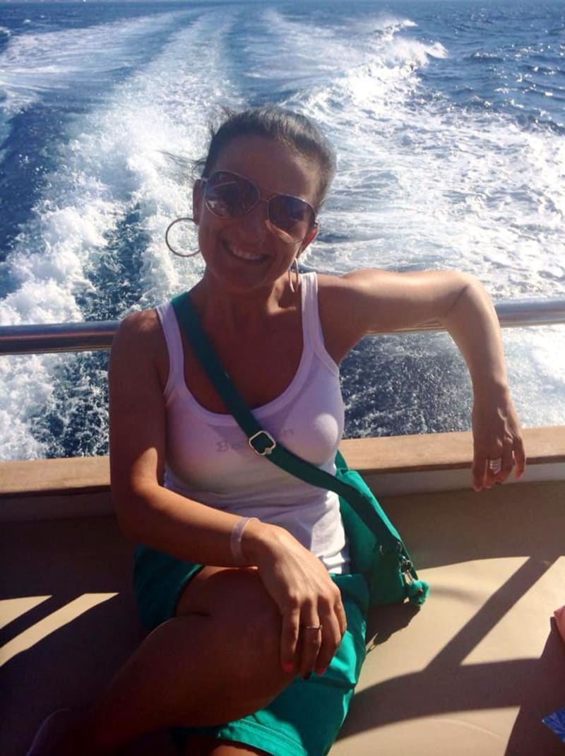Moderátorka Krimi zpráv vyrazila na výlet na člunu.