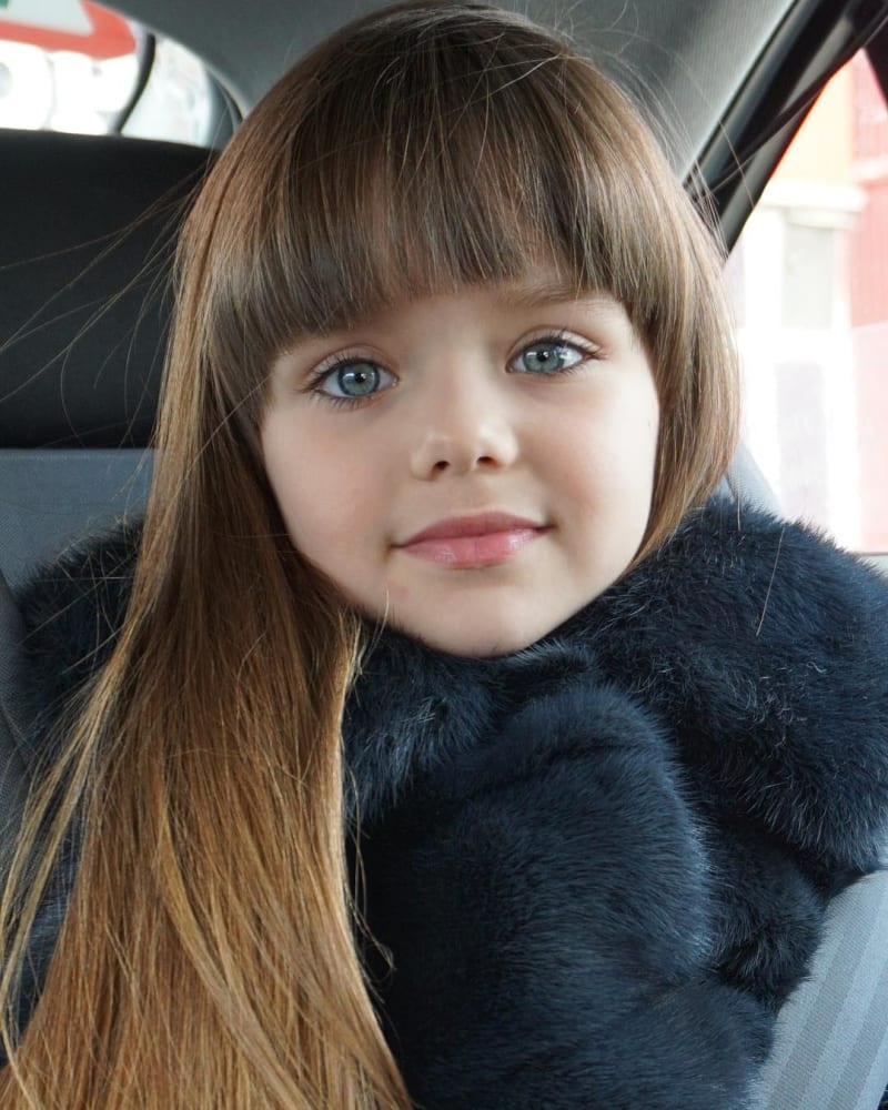 Anna Knyazeva - nová nejkrásnější holčička na světě 3