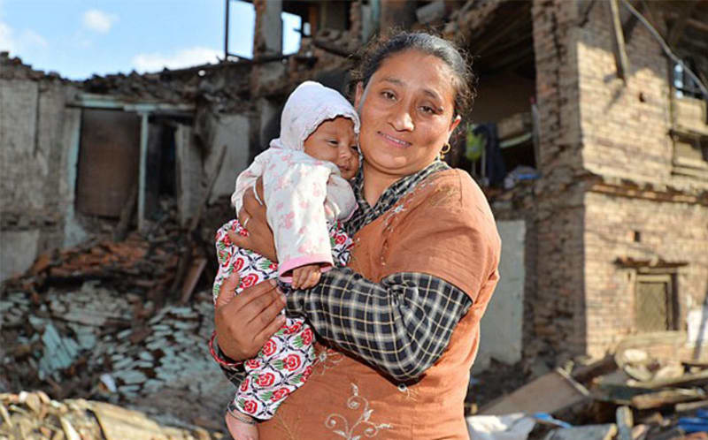 Zachráněné čtyřměsíční miminko z Nepálu. - Obrázek 8